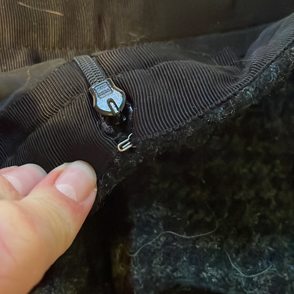 J Crew Houndstooth Color Block Wool Pencil Skirt - Picture 6 of 9